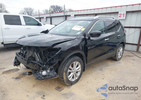 2016 Nissan Rogue Sv из США, поврежденный, VIN 5N1AT2MN0GC756963